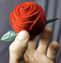 NACIMIENTO-METAL-BANO-PLATA-MINIATURA-CON-CAJA-FORMA-ROSA